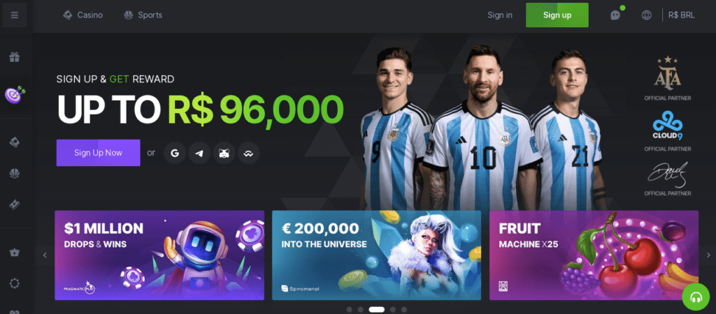 Código promocional blaze crash bronze